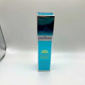 Purlisse- Blue lotus daily moisturizer with SPF 30 sunscreen. Protects and moist